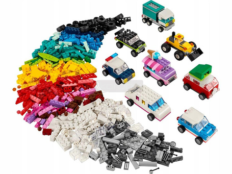 LEGO CLASSIC 11036 KREATYWNE POJAZDY zestaw 900 klocków dla dzieci +5 lat