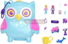 LALKA POLLY POCKET SOWA PIŻAMA PARTY SÓWKI zestaw do zabawy HKV37