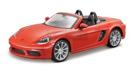 Porsche 718 Boxster Orange 1:24 BBURAGO