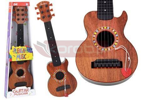 Gitara brązowa