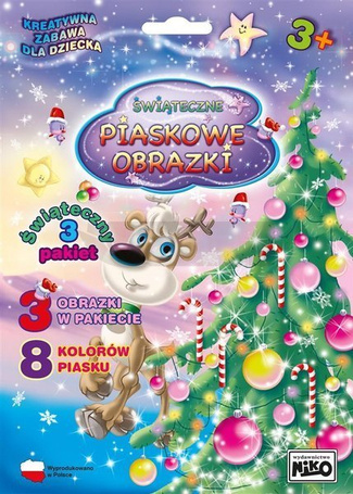 Piaskowe obrazki. Pakiet świąteczny nr 3