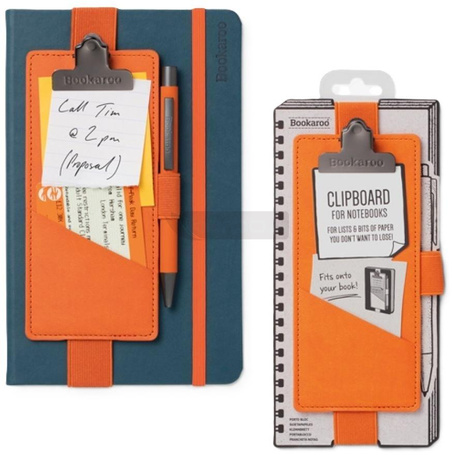 Bookaroo Clipboard for Notebooks - pomarańczowa