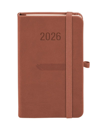 Kalendarz 2026 B5 Memofix TDW mocha mousse