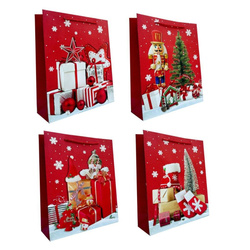 Torebka prezentowa S Boże Narodzenie mix