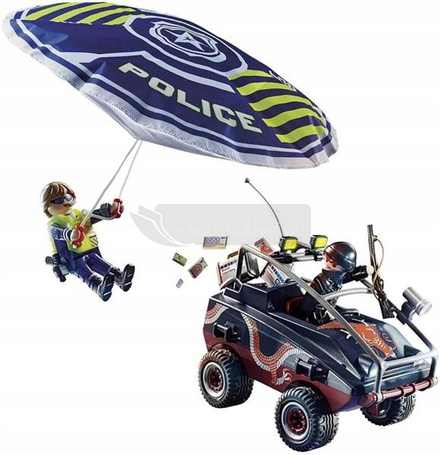 Playmobil City Action 70781 Policyjny spadochron