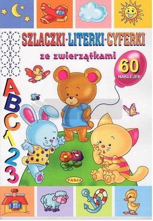 Szlaczki, literki, cyferki ze zwierzątkami