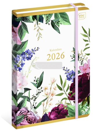 Kalendarz 2026 książkowy A5/192K Metallic Savage