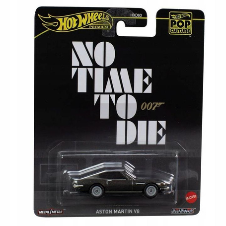 HOT WHEELS PREMIUM POP CULTURE NO TIME TO DIE 007 Aston Martin V8 HVJ36