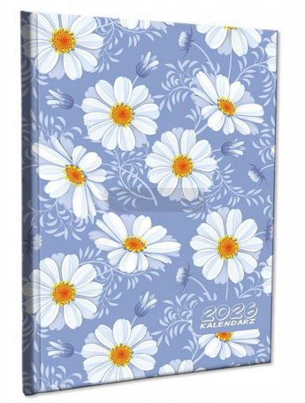 Kalendarz 2026 A5 tygodniowy notatka Stokrotki 1