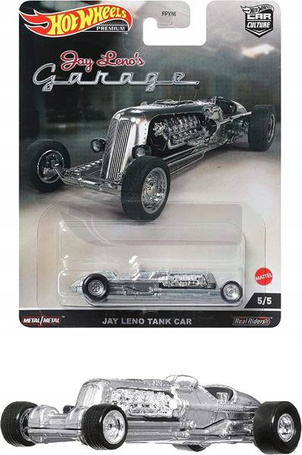 HOT WHEELS PREMIUM CAR JAY LENO TANK CAR HCJ85