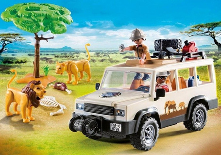 PLAYMOBIL 6798 Samochód terenowy z wyciągarką