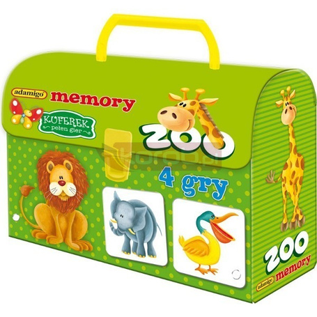 Gra Kuferek Zoo Memory