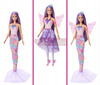 LALKA BARBIE MAGICZNA WRÓŻKA lalka z ubrankami KSIĘŻNICZKA SYRENKA WRÓŻK JCP74