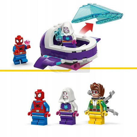 KLOCKI LEGO MARVEL 11207 Spidey: podwodne pojazdy, zestaw +4 lata