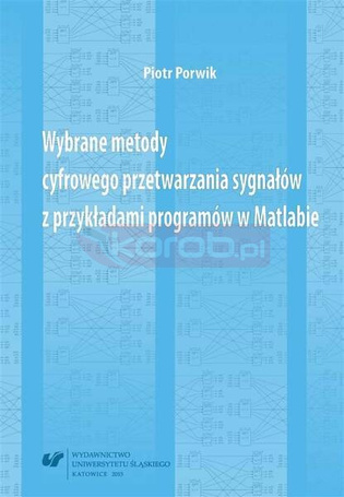 Wybrane metody cyfrowego przetwarzania sygnałów...