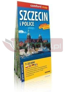 Comfort!map Szczecin i Police 1:22 000 w.2023