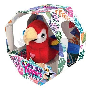 Happy Yappers: Wesołe Gadułki Czerwona papuga