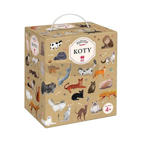 Puzzlove CzuCzu Koty 60el.