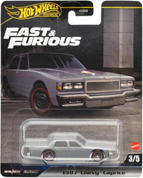 HOT WHEELS PREMIUM FAST & FURIOUS 3/5 1987 Chevy Caprice HRT98