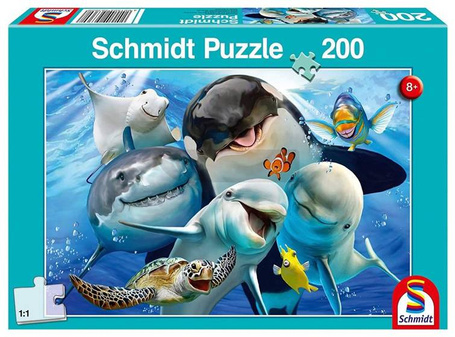 Puzzle 200 Podwodni przyjaciele G3