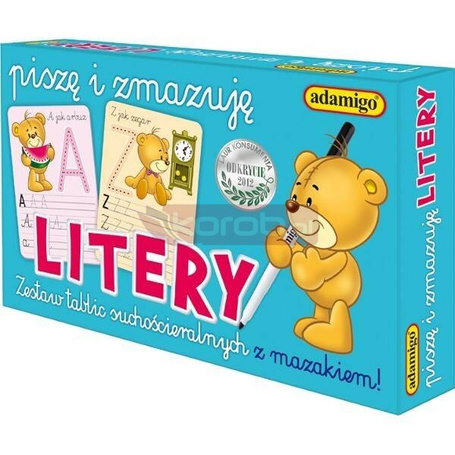 Zestaw tablic Piszę i Zmazuję Litery