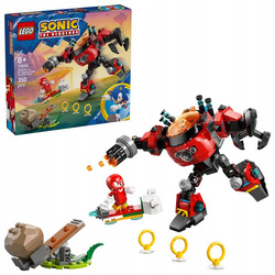 KLOCKI LEGO SONIC 77005 KNUCKLES KONTRA DR EGGMAN W MECHU EGG CRUSHERA