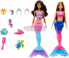DREAMTOPIA LALKA BARBIE SYRENKA zestaw 2 lalek + akcesoria HBW89