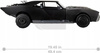 HOT WHEELS AUTO 1:10 RC BATMOBIL sterowane pilotem HCD19
