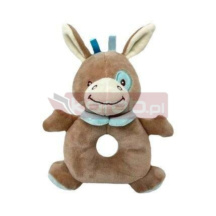 Grzechotka osiołek 18cm