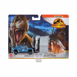 Pojazd Matchbox Jurassic World Transporter Dinozaurów Stegosaurus Claw Carrier
