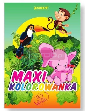 Maxi kolorowanka MIX