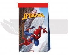 Torebki prezentowe Spiderman Crime Fighter 4szt