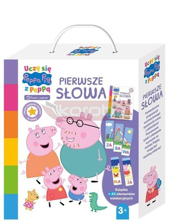 Uczę się z Peppą. Pierwsze słowa
