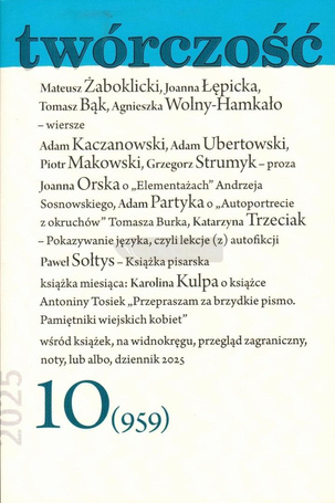 Twórczość 10/2025