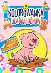 Kolorowanka dla maluchów 3. Świnka