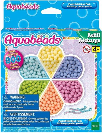 Aquabeads Pastelowe koraliki zestaw uzupełniający