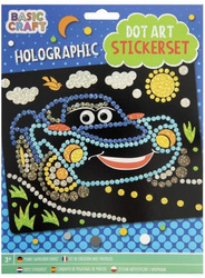 Mozaikowy obrazek holograficzny Samochód