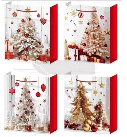 Torebka prezentowa S Boże Narodzenie MIX