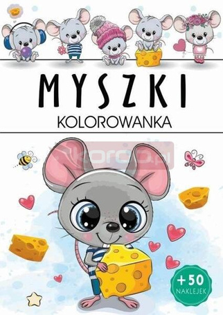 Myszki. Kolorowanka