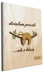 Kalendarz 2026 A4 tygodniowy Leniwiec