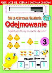 Moje pierwsze działania. Odejmowanie