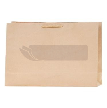 Torebka kraft 90g 37x25x11cm horyzontalna ROZETTE
