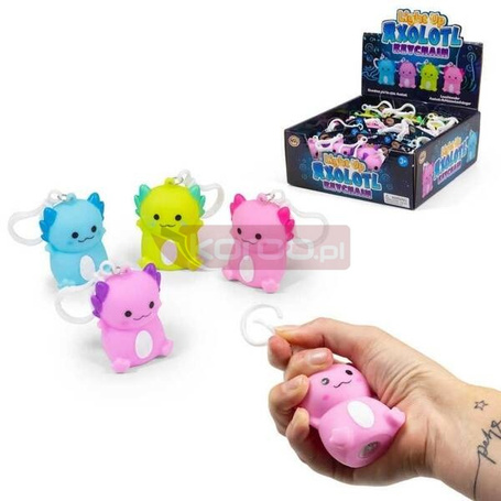 Brelok świecący Axolotl
