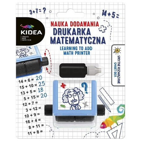 Nauka dodawania drukarka matematyczna KIDEA