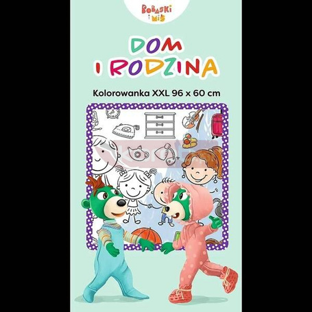 Kolorowanka XXL. Dom i rodzina