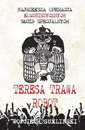 Teresa, trawa, robot