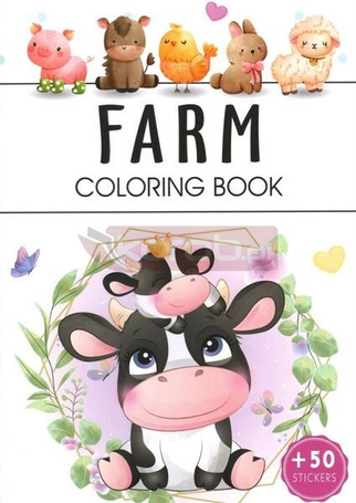 Farm. Coloring book