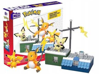 MEGA CONSTRUX KLOCKI 159 el POKEMON PIKACHU EWOLUCJA HKT23