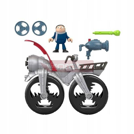 IMAGINEXT MIONIONKI WYSTRZAŁOWY MOTOCYKL GRU, zabawka dla dzieci +3 lata GMP38
