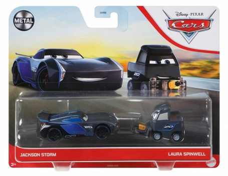 Pojazdy Cars/Auta Dwupak Jackson Sztorm & Laura Spinwell